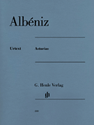 Asturias piano sheet music cover